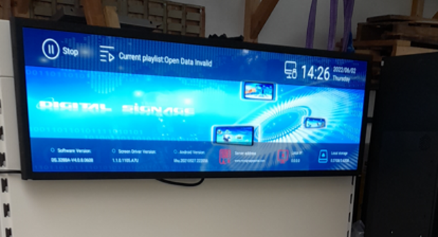 unusual led screen